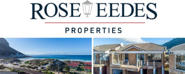 Lovely double story home has stunning views of Fish Hoek Beach and surrounding mountains.