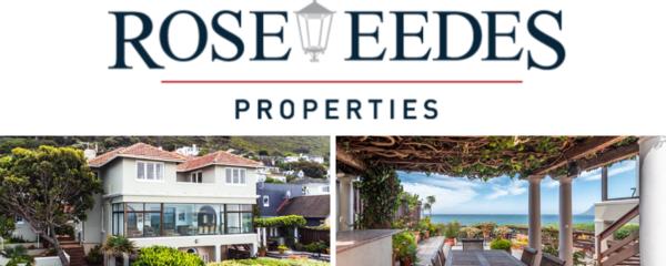 This tastefully furnished, majestic
property has breath taking sea views
and is stone’s throw from St James
beach and tidal pool and close to
fashionable Kalk Bay.
